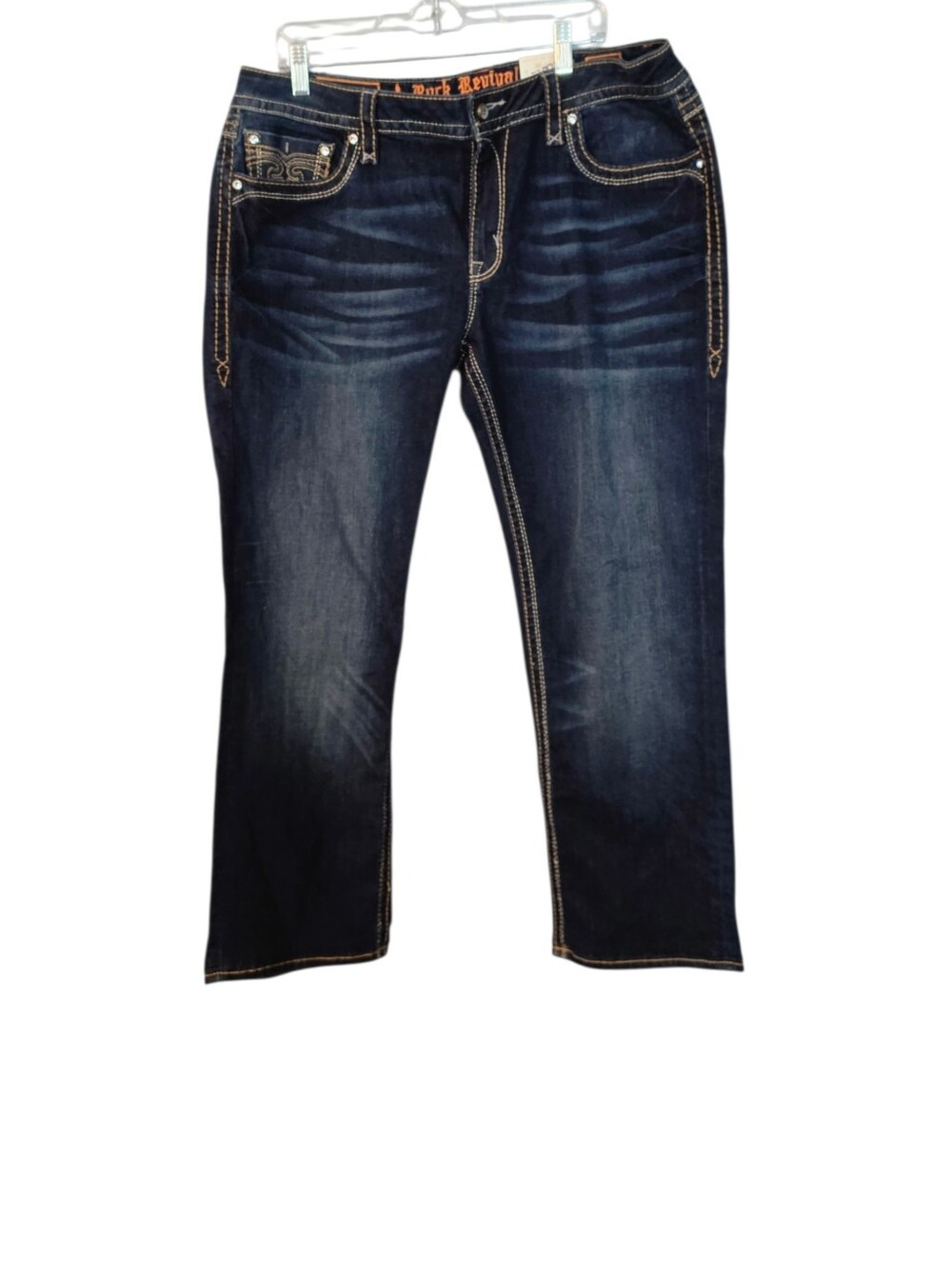 Rock Revival Alivia Women's Easy Skinny Dark Blue Size 36